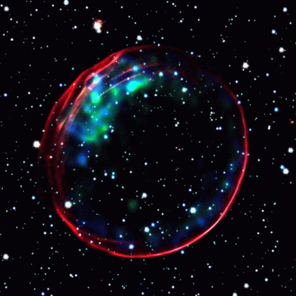 Final Moments of a Dying Star
